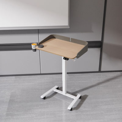 Buy Rolling Standing Desk Powered By Battery Pack Middle Mounted online manufacture