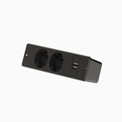 Buy European Desk Mounted Sockets In Desk Power Outlet Embedded online manufacture