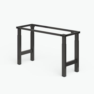 comprar Estrutura de secretária de pé para serviço pesado de 200KG, ajustável de 640-1040mm, estrutura de bancada de metal Fabricação em linha