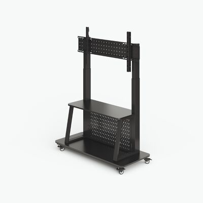 購入 Jarshan 電動テレビスタンドカート、2列、100インチスクリーン対応、最大80KG オンライン製造