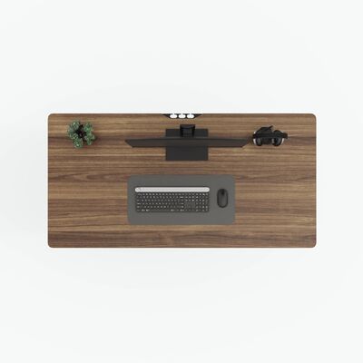comprar Tampo de mesa para secretária de pé em nogueira sul-americana 1600×800×25mm Fabricação em linha