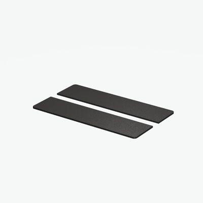 acheter Plateau de bureau en panneaux de particules Noir Surface lisse 1200×600×15mm fabrication en ligne